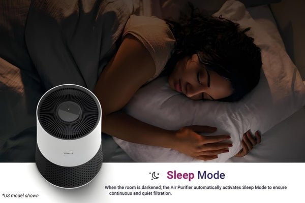winix compact air purifier sleep mode